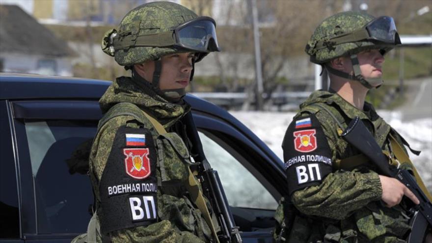 Militares rusos en Siria