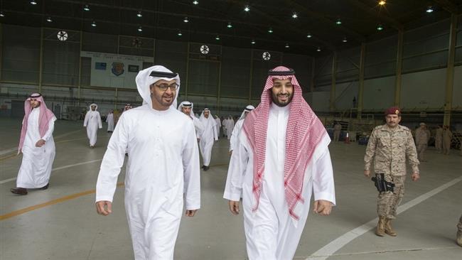 El príncipe heredero de EAU, Mohammed bin Zayed al Nahyan, y el de Arabia Saudí, Mohammed bin Salman
