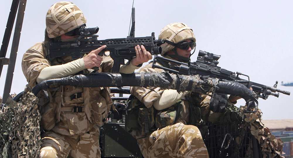 militares britanicos