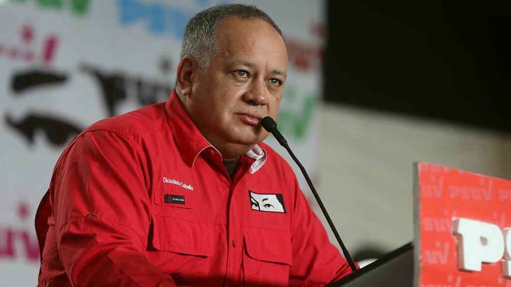 El primer vicepresidente del Partido Socialista Unido de Venezuela (PSUV), Diosdado Cabello