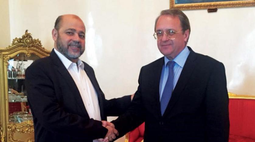 Musa Abu Marzuk y Mijail Bogdanov