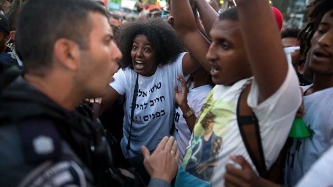 judios-etiopes-protestas