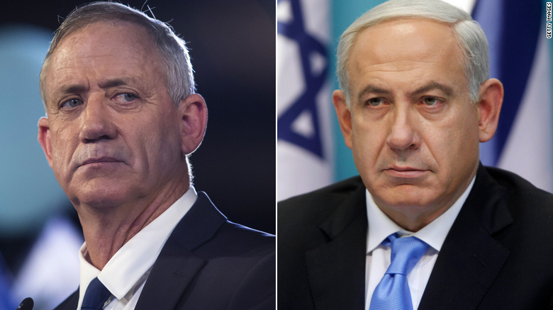 netanyahu gantz