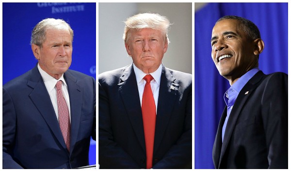 trump obama bush