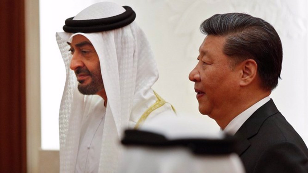 Mohammed Bin Zayed y Xi Jinping