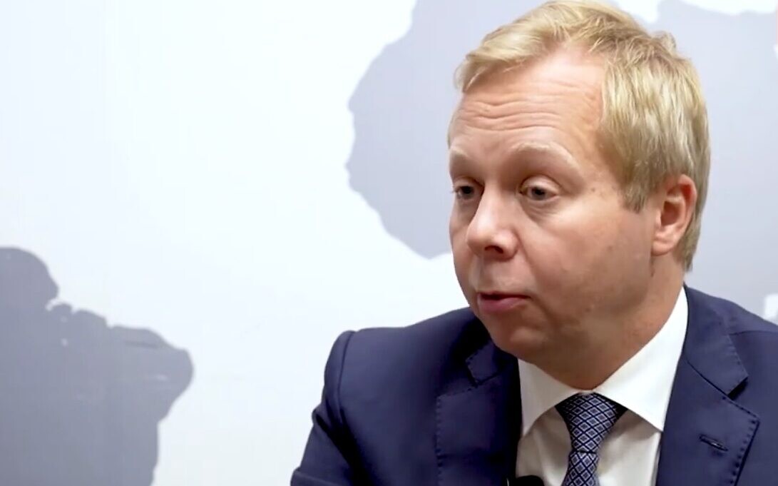 El representante especial de la Unión Europea (UE) para el Proceso de Paz de Oriente Medio, Sven Koopmans