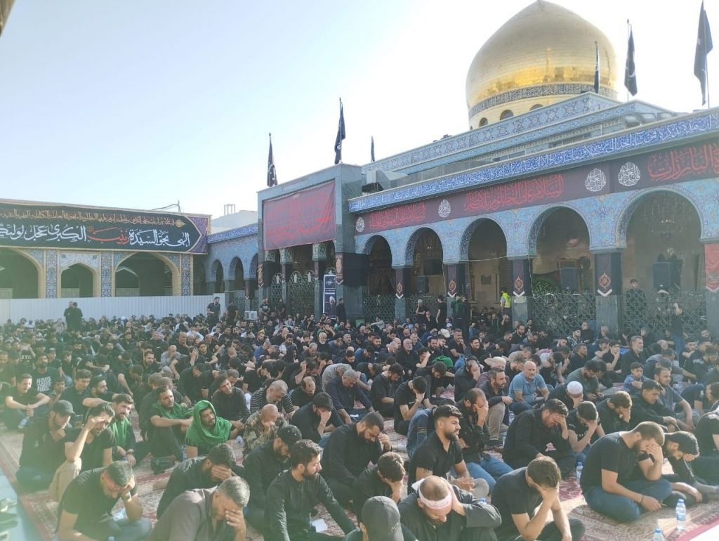 Ashura en el Santuario de Sayyeda Zeinab