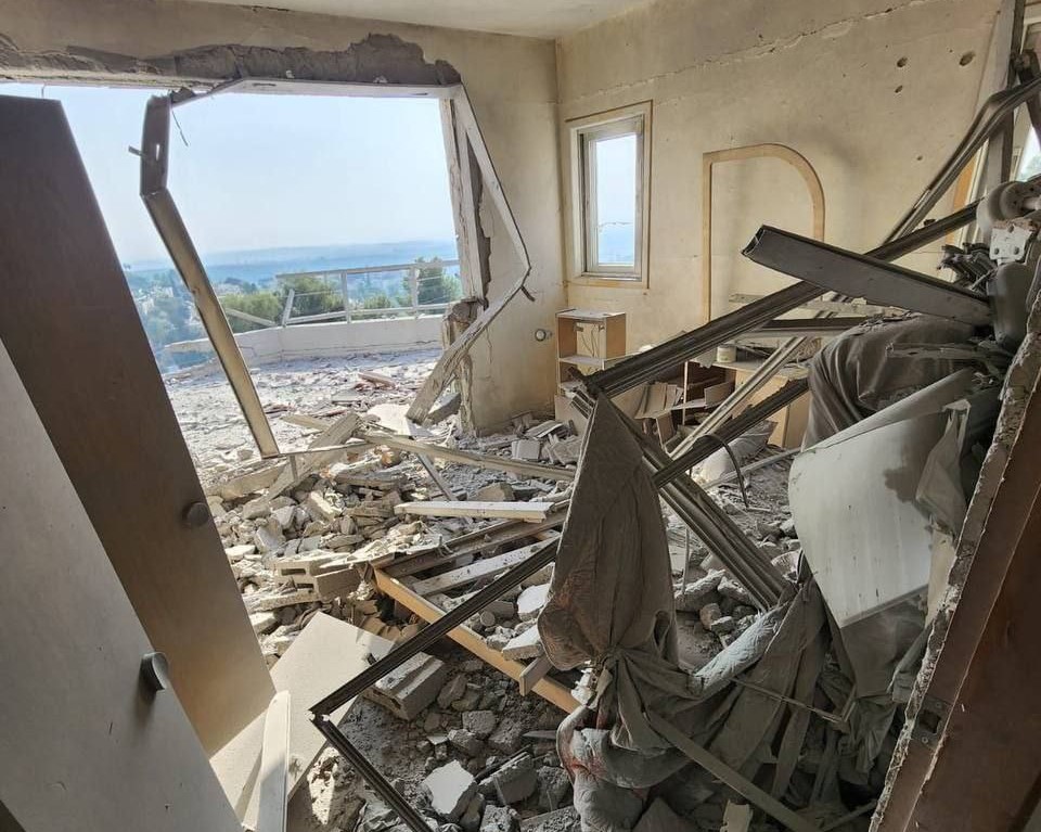Casa destruida en el asentamiento israelí de Alvi Manshia, en Cisjordania