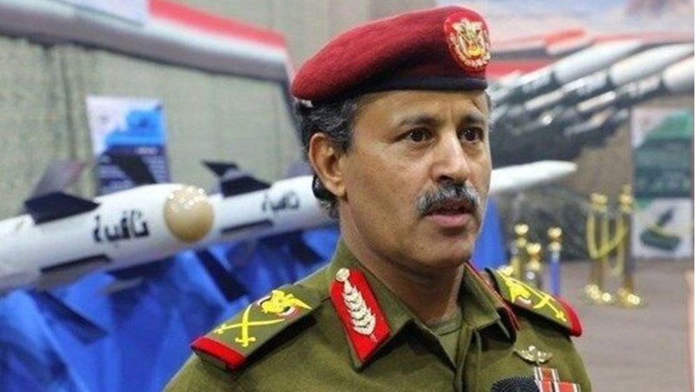 Ministro de defensa yemení, Mohammad al-Atifi