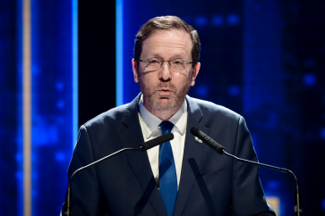 El presidente israelí, Isaac Herzog