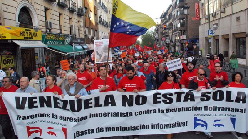 protesta-espana-venezuela