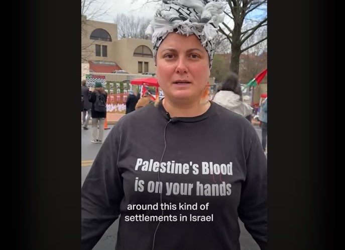 activista-campamento-palestina-washington