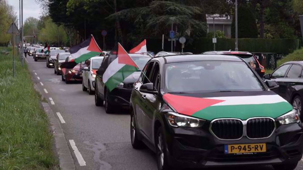 caravana-coches-palestina-rotterdam