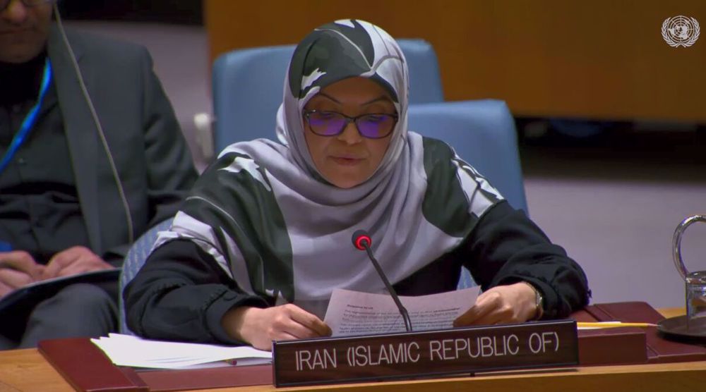 Zahra Ershadi, viceembajadora de Irán en la ONU