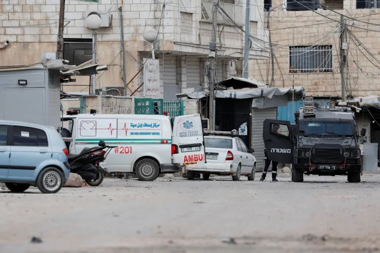 ambulancia-palestina-vehiculo-israeli