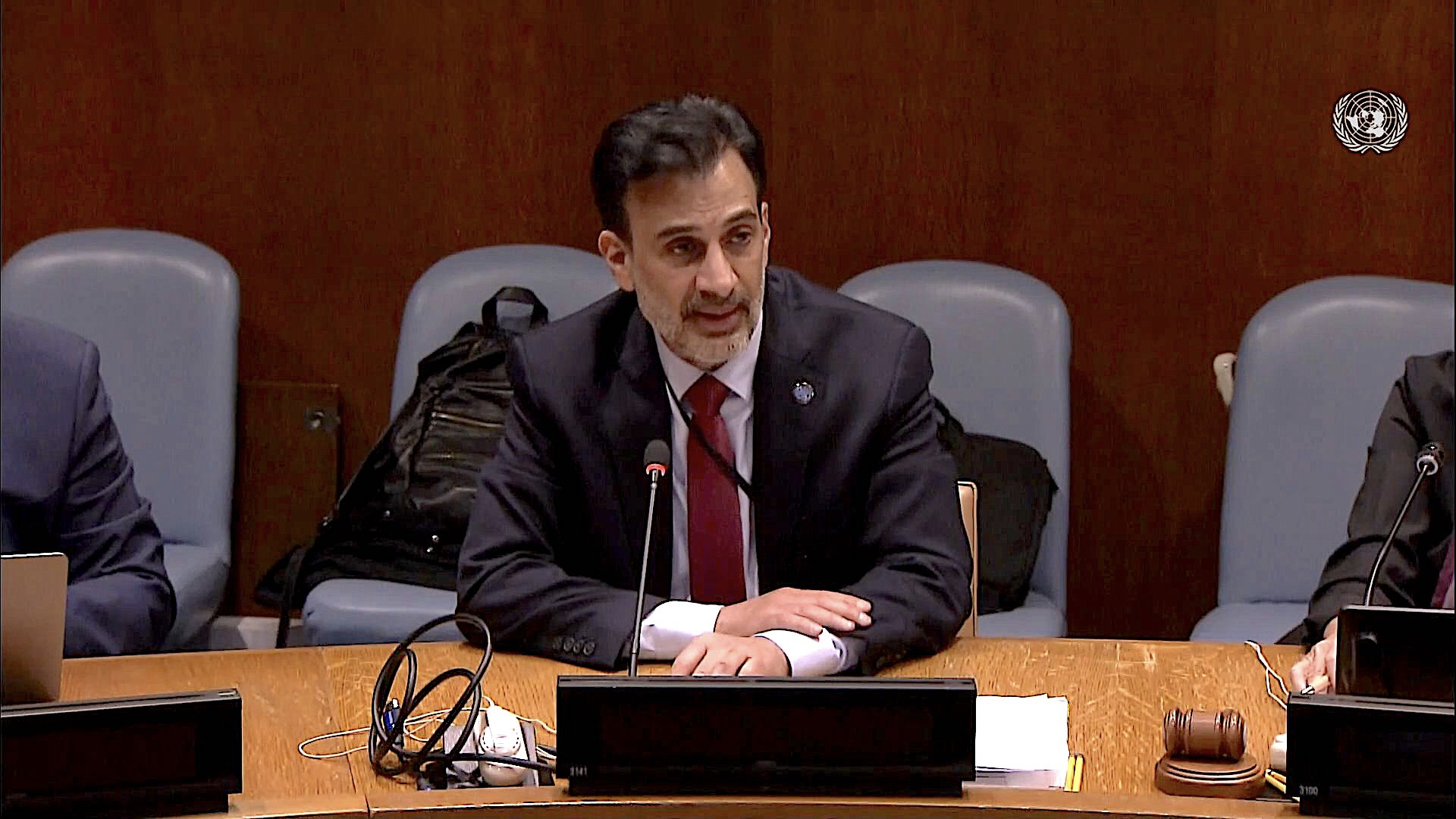 El ex funcionario de las Naciones Unidas, Craig Mokhiber