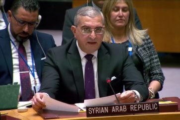 El delegado sirio en las Naciones Unidas, Qusai Al-Dahhak