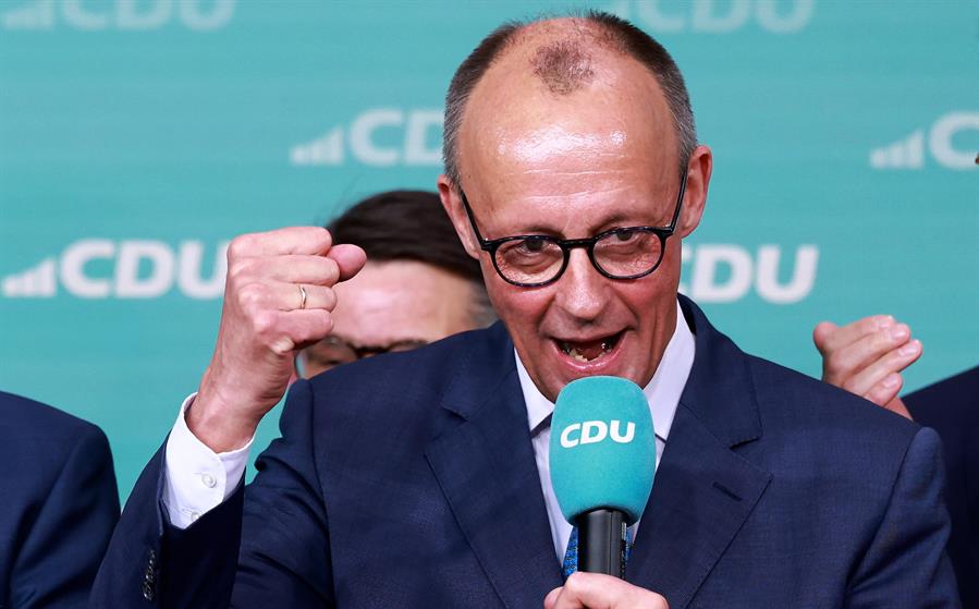 El ganador de las elecciones alemanas, Friedrich Merz