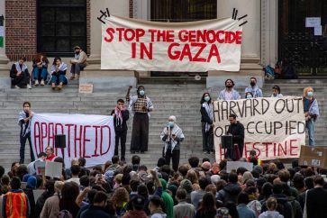 manifestacion-harvard-genocidio-gaza