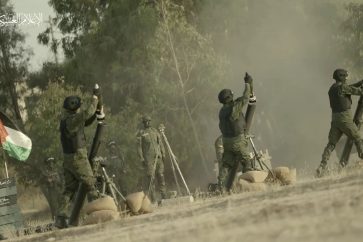 combatienters-resistencia-palestina-disparan-morteros