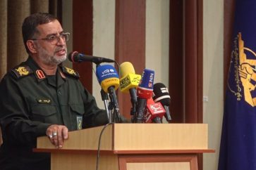 General Ali Mohammad Naini, portavoz del CGRI