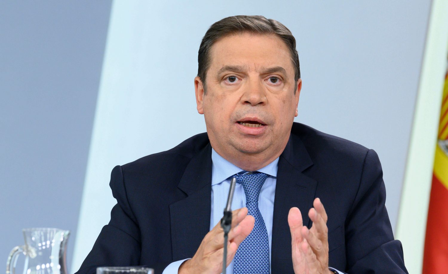 El ministro de Agricultura, Pesca y Alimentación, Luis Planas