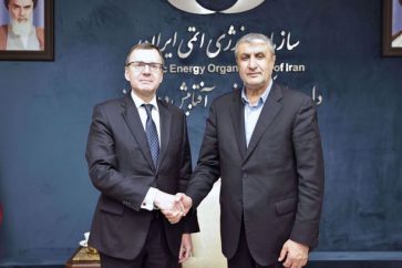 Mohammad Eslami y Nikolai Spasski