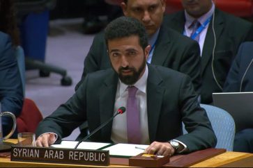 El delegado sirio ante las Naciones Unidas, Ibrahim Olabi