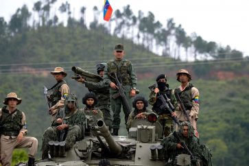 Militares venezolanos