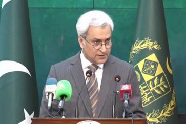 portavoz del Ministerio de Relaciones Exteriores, Tahir Andrabi.