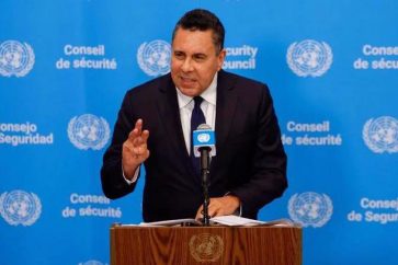 Samuel Moncada, embajador de Venezuela ante la ONU